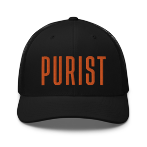 Purist 3D Puff Embroidered Snap Back Cap