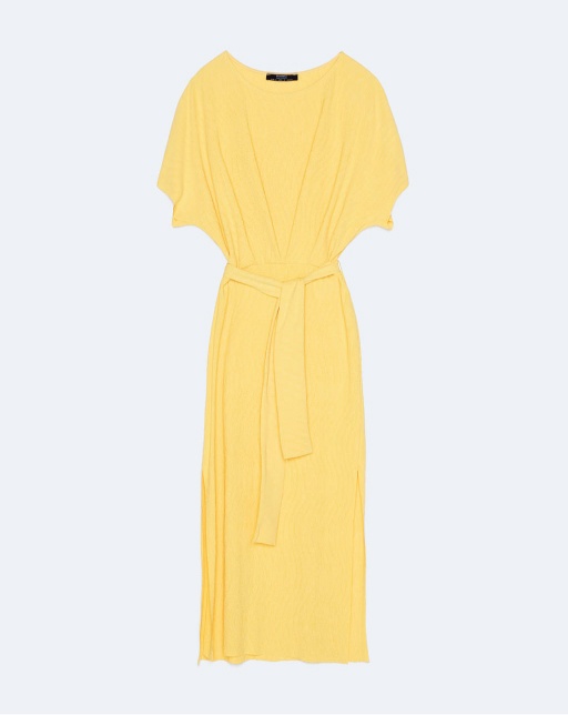 Midi dress with belt - Image 6