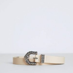 Cowboy belt with rhinestone details